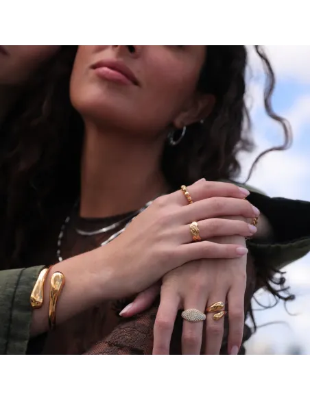 SISTIE | Bubble - Ring Forgyldt SISTIE | Bubble - Ring Forgyldt