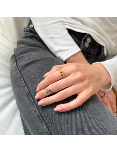 SISTIE | Bubble - Ring Forgyldt