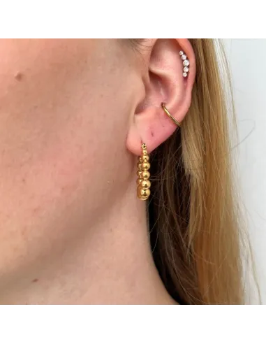 Sistie | Bubble - Creoler Forgyldt