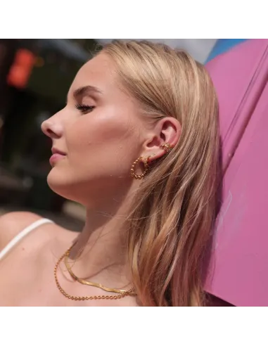 Sistie | Bubble - Creoler Forgyldt