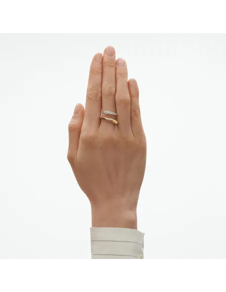 GEORG JENSEN | MERCY Ring 18 kt guld med diamanter GEORG JENSEN | MERCY Ring 18 kt guld med diamanter