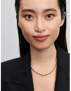 PANDORA | Tekstureret Muslingeskal Minicharm 14 kt. guldbelægning 2