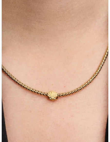 PANDORA | Tekstureret Muslingeskal Minicharm 14 kt. guldbelægning PANDORA | Tekstureret Muslingeskal Minicharm 14 kt. guldbelægning