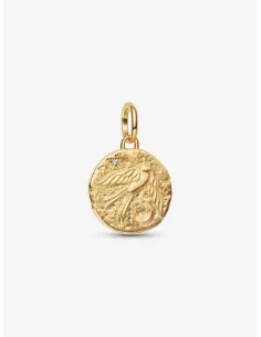 PANDORA | Svale Medaljoncharm 14 kt. guldbelægning