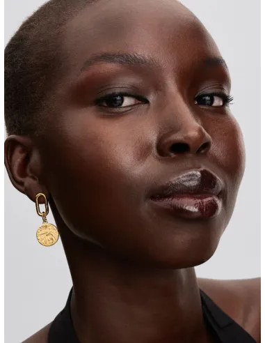 PANDORA | Svale Medaljoncharm 14 kt. guldbelægning