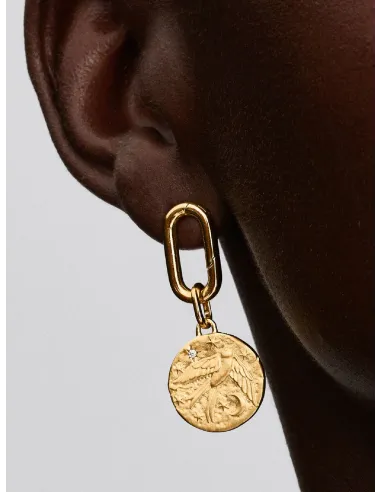 PANDORA | Svale Medaljoncharm 14 kt. guldbelægning