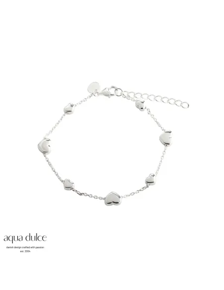 aqua dulce | Karla Bracelet | Silver aqua dulce | Karla Bracelet | Silver