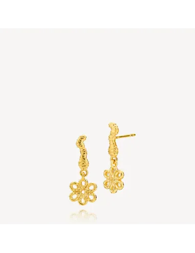 Sistie | Alma - Øreringe Forgyldt