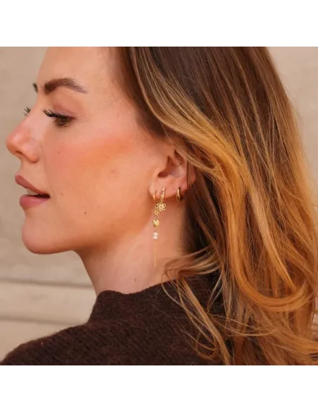 Sistie | Alma - Øreringe Forgyldt Sistie | Alma - Øreringe Forgyldt