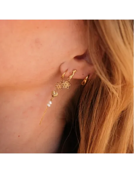 Sistie | Alma - Øreringe Forgyldt Sistie | Alma - Øreringe Forgyldt