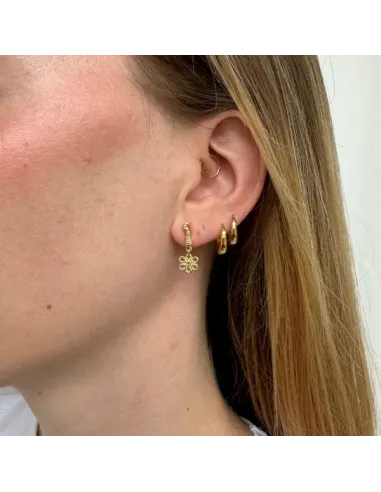 Sistie | Alma - Øreringe Forgyldt