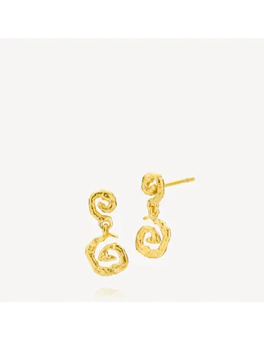 Sistie | Isola - Øreringe Forgyldt