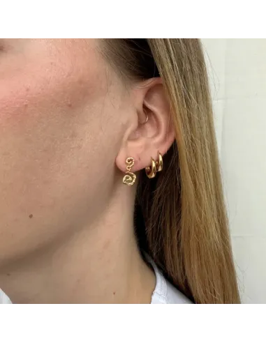 Sistie | Isola - Øreringe Forgyldt