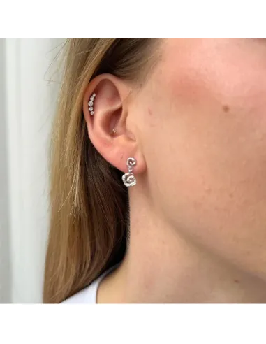 Sistie | Isola - Øreringe Sølv