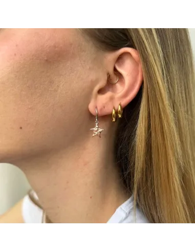 Sistie | Skyla - Øreringe Sølv