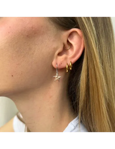 Sistie | Skyla - Øreringe Sølv