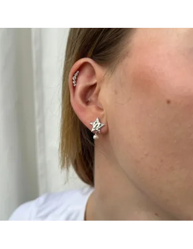 Sistie | Skyla - Øreringe Sølv