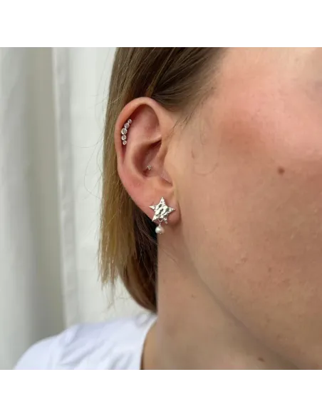 Sistie | Skyla - Øreringe Sølv Sistie | Skyla - Øreringe Sølv