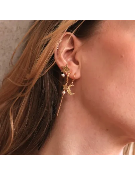 Sistie | Skyla - Øreringe Forgyldt Sistie | Skyla - Øreringe Forgyldt