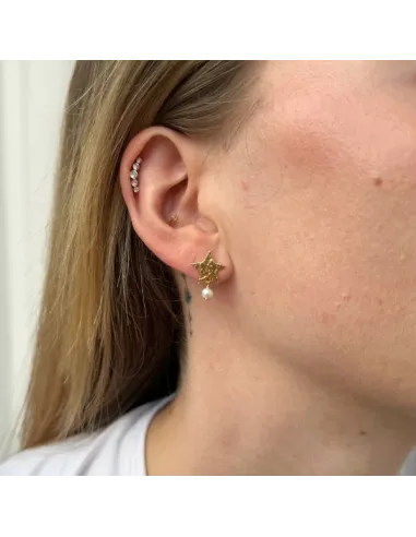 Sistie | Skyla - Øreringe Forgyldt