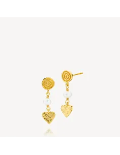 Sistie | Coco - Øreringe Forgyldt