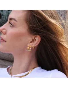 Sistie | Coco - Øreringe Forgyldt 2