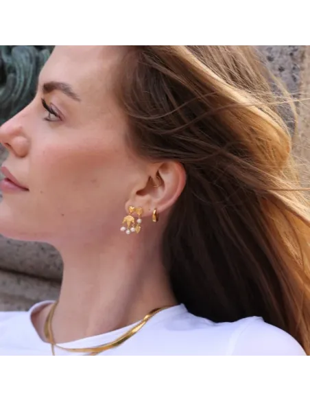 Sistie | Coco - Øreringe Forgyldt Sistie | Coco - Øreringe Forgyldt