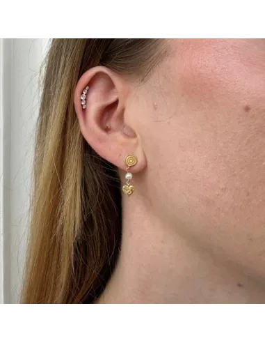 Sistie | Coco - Øreringe Forgyldt