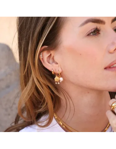 Sistie | Coco - Øreringe Forgyldt