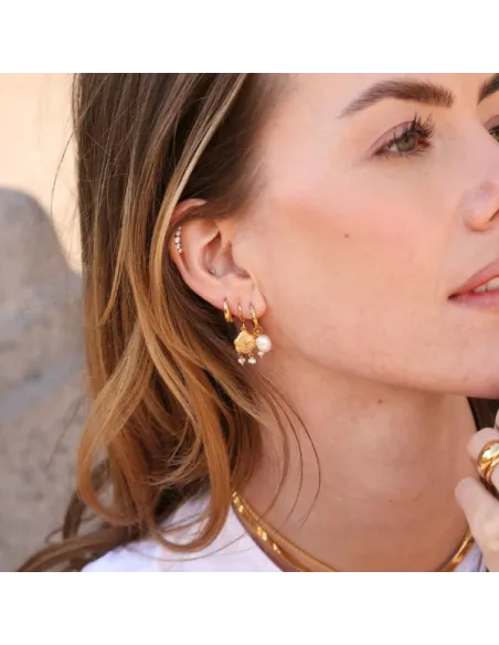 Sistie | Coco - Øreringe Forgyldt Sistie | Coco - Øreringe Forgyldt