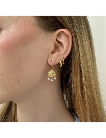 Sistie | Coco - Øreringe Forgyldt Sistie | Coco - Øreringe Forgyldt