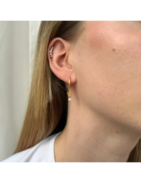 Sistie | Skyla - Øreringe Forgyldt Sistie | Skyla - Øreringe Forgyldt