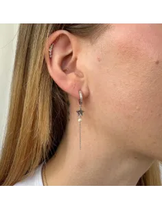 Sistie | Skyla - Øreringe Sølv 2