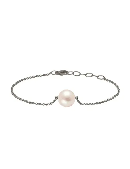 HEIRING | ARMBÅND MED 8 MM PERLE OXYDERET HEIRING | ARMBÅND MED 8 MM PERLE OXYDERET