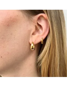 IZABEL CAMILLE | Anna - Øreringe Forgyldt 2