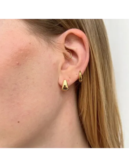 IZABEL CAMILLE | Anna - Øreringe Forgyldt IZABEL CAMILLE | Anna - Øreringe Forgyldt