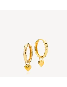 IZABEL CAMILLE | Soulheart - Øreringe Forgyldt