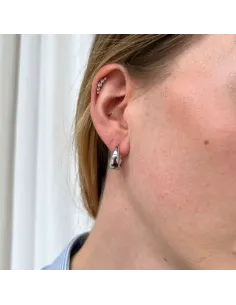 IZABEL CAMILLE | Anna - Øreringe Sølv 2