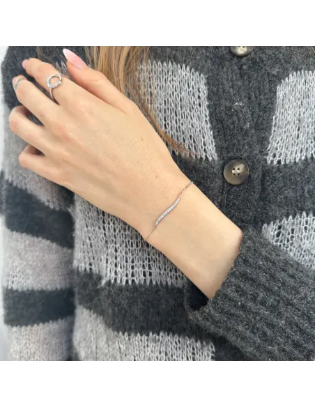 IZABEL CAMILLE | Titania - Armbånd Sølv