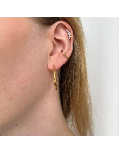 Sistie | Hoop Basic - Creoler Forgyldt Sistie | Hoop Basic - Creoler Forgyldt