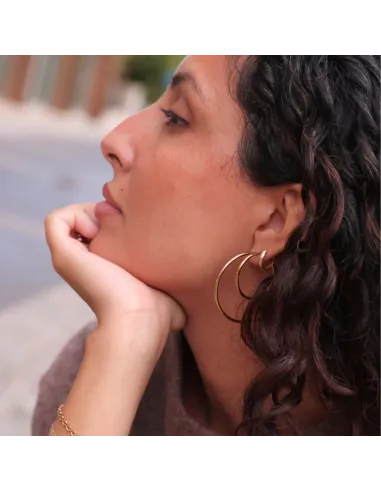 Sistie | Hoop Basic - Creoler Forgyldt