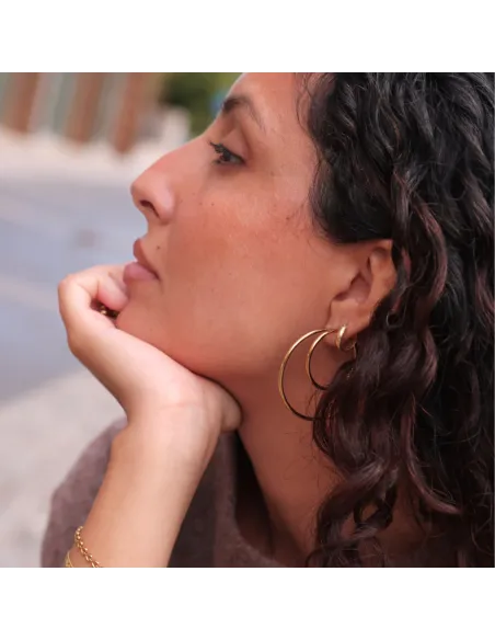 Sistie | Hoop Basic - Creoler Forgyldt Sistie | Hoop Basic - Creoler Forgyldt