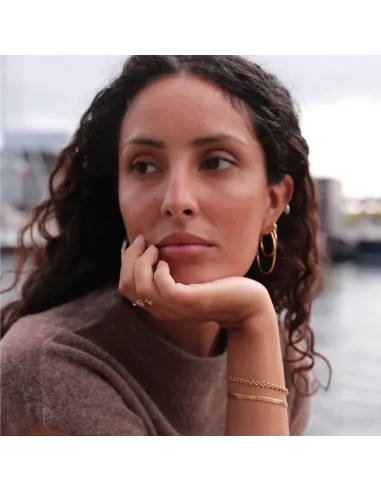 Sistie | Hoop Basic - Creoler Forgyldt