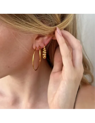 Sistie | Hoop Basic - Creoler Forgyldt