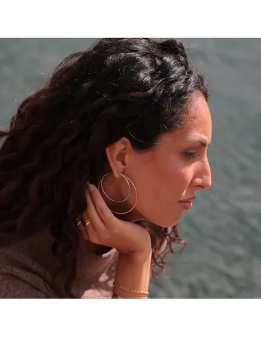 Sistie | Hoop Basic - Creoler Forgyldt