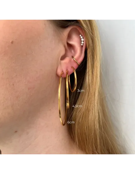 Sistie | Hoop Basic - Creoler Forgyldt Sistie | Hoop Basic - Creoler Forgyldt