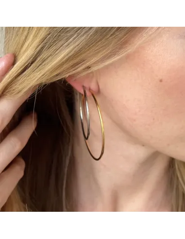 Sistie | Hoop Basic - Creoler Forgyldt