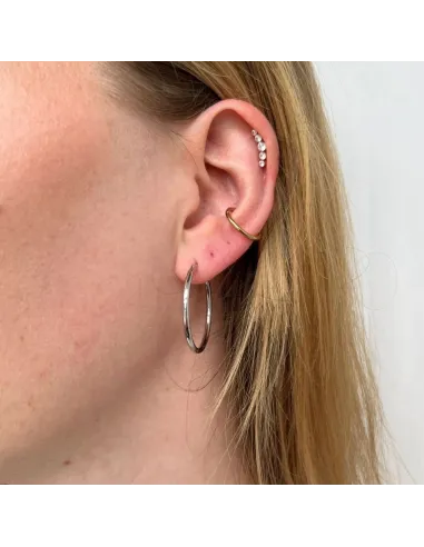 Sistie | Hoop Basic - Creoler Stål