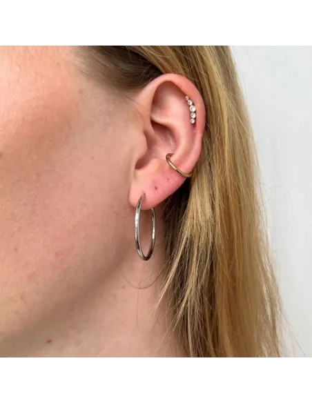 Sistie | Hoop Basic - Creoler Stål