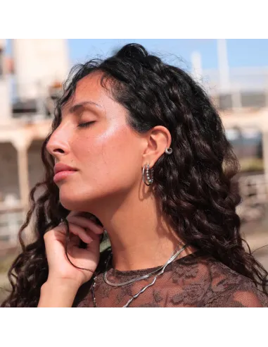 Sistie | Hoop Basic - Creoler Stål